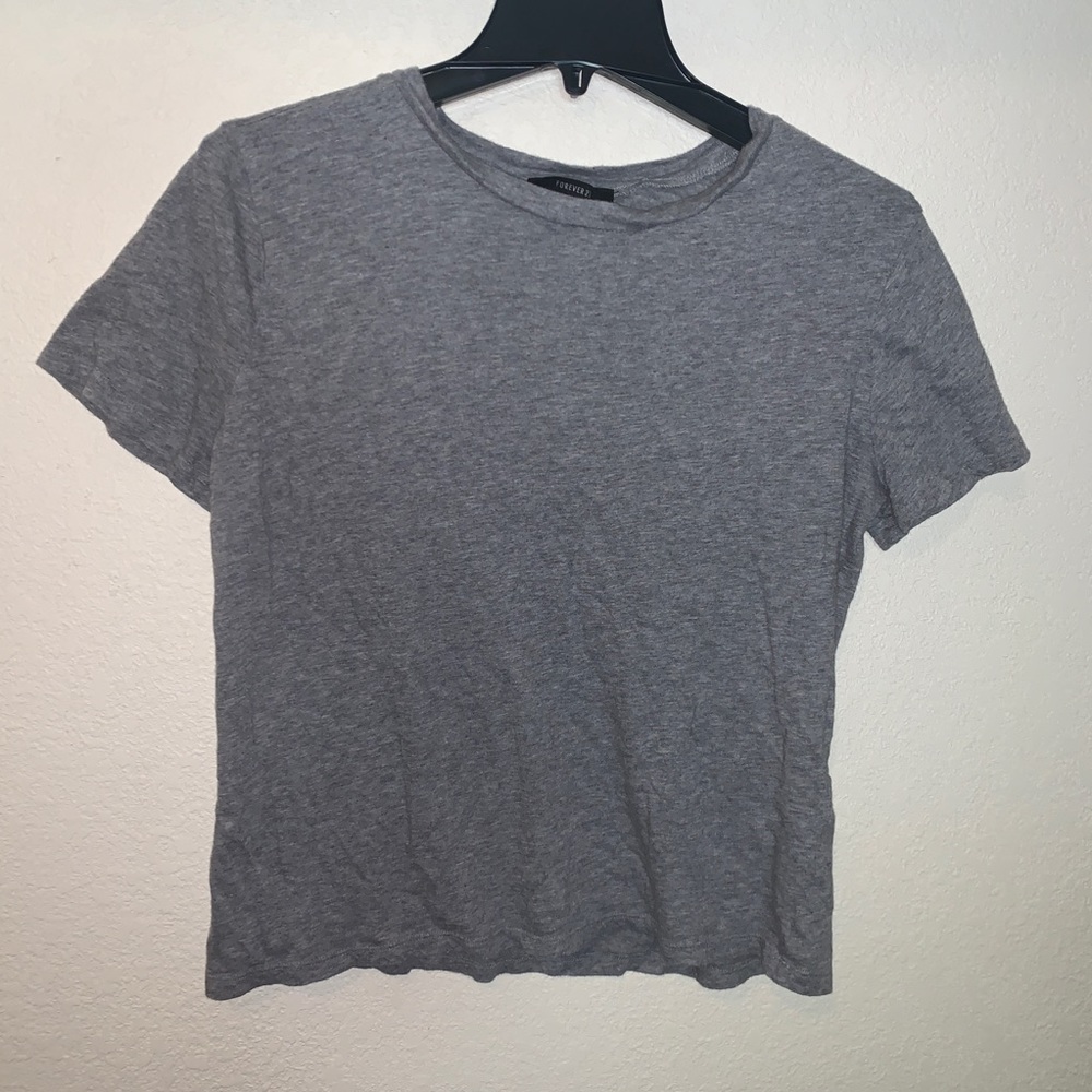 Forever21 basic grey tee
